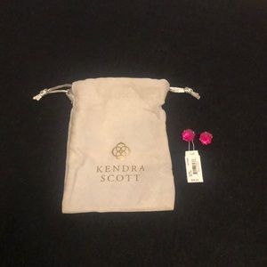 Kendra Scott Ellms Gold in Azalea Illusion
